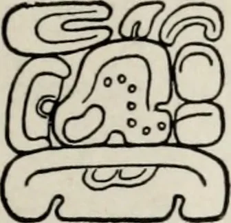 An illustration from Maya religion and mythology, 1881, leaf 160
