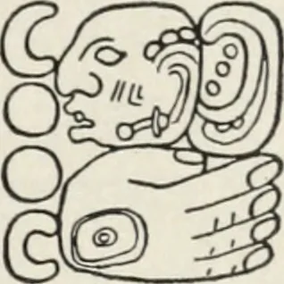 An illustration from Maya religion and mythology, 1881, leaf 160