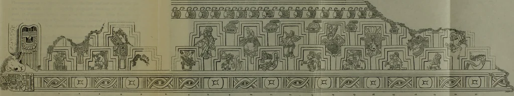 An illustration from Maya religion and mythology, 1881, leaf 287