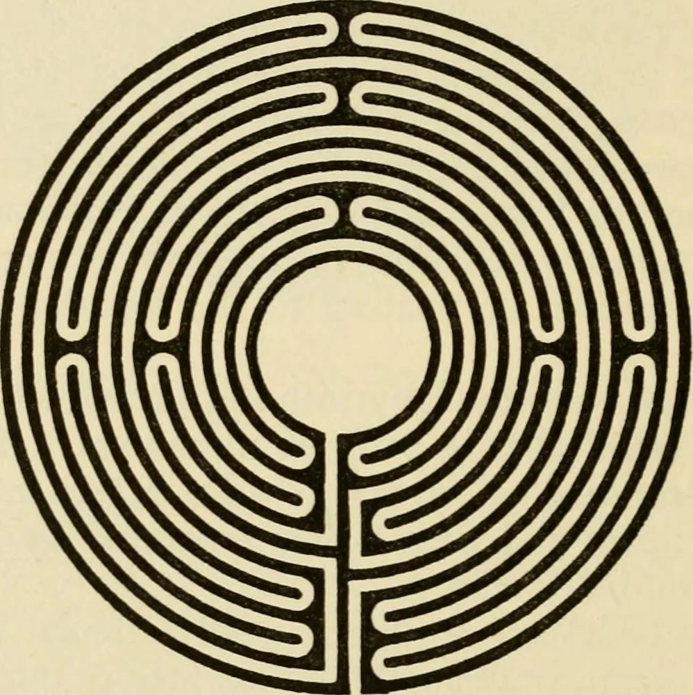 An illustration from Mazes and labyrinths : a general account of their history and developments, 1922, leaf 117