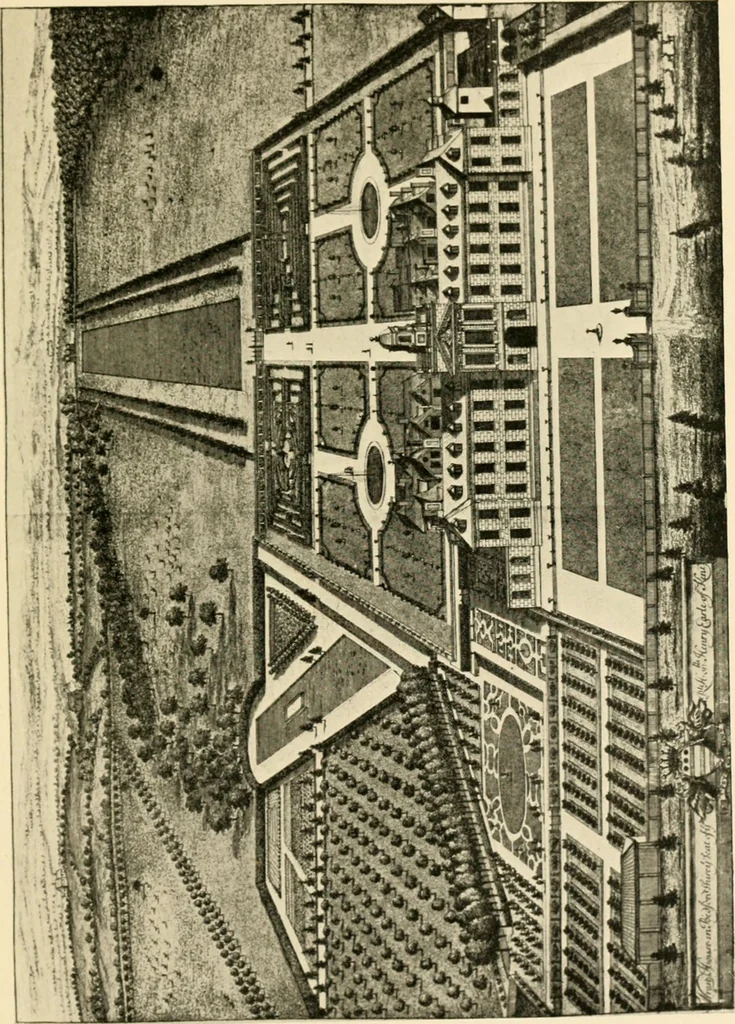 An illustration from Mazes and labyrinths : a general account of their history and developments, 1922, leaf 218