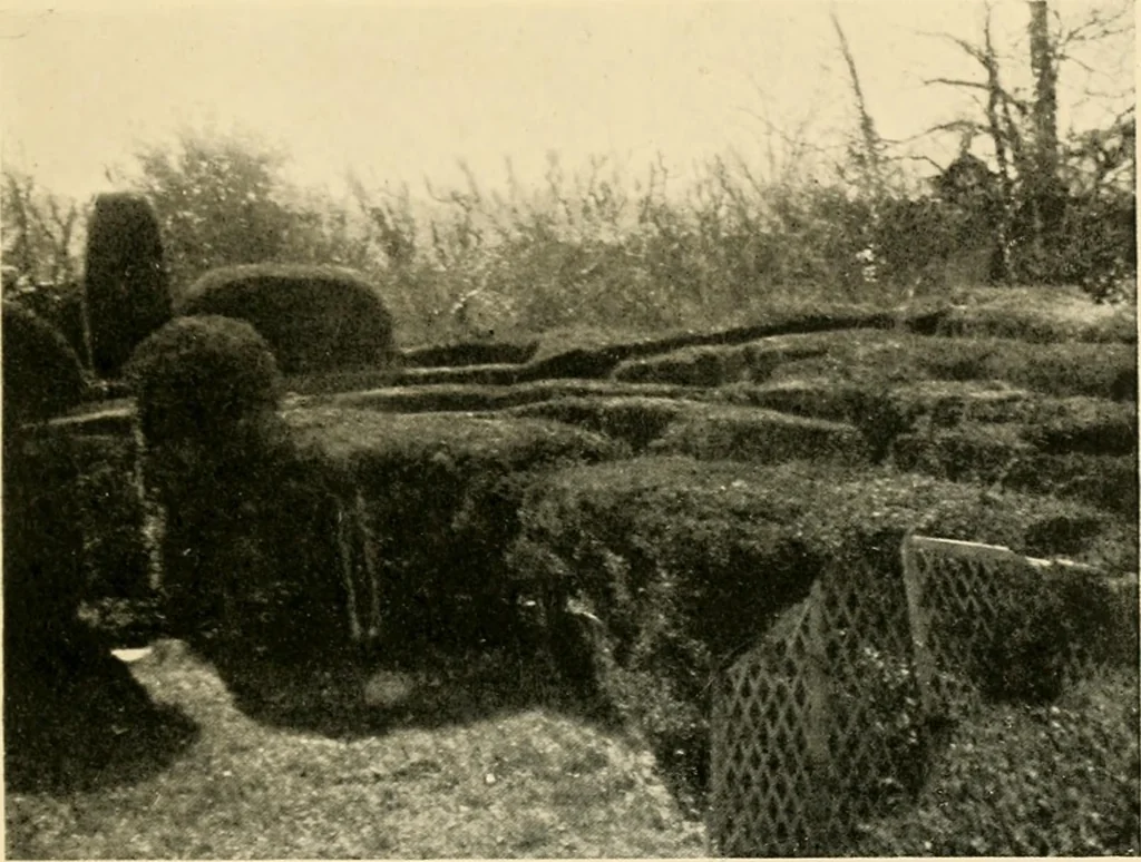 An illustration from Mazes and labyrinths : a general account of their history and developments, 1922, leaf 226