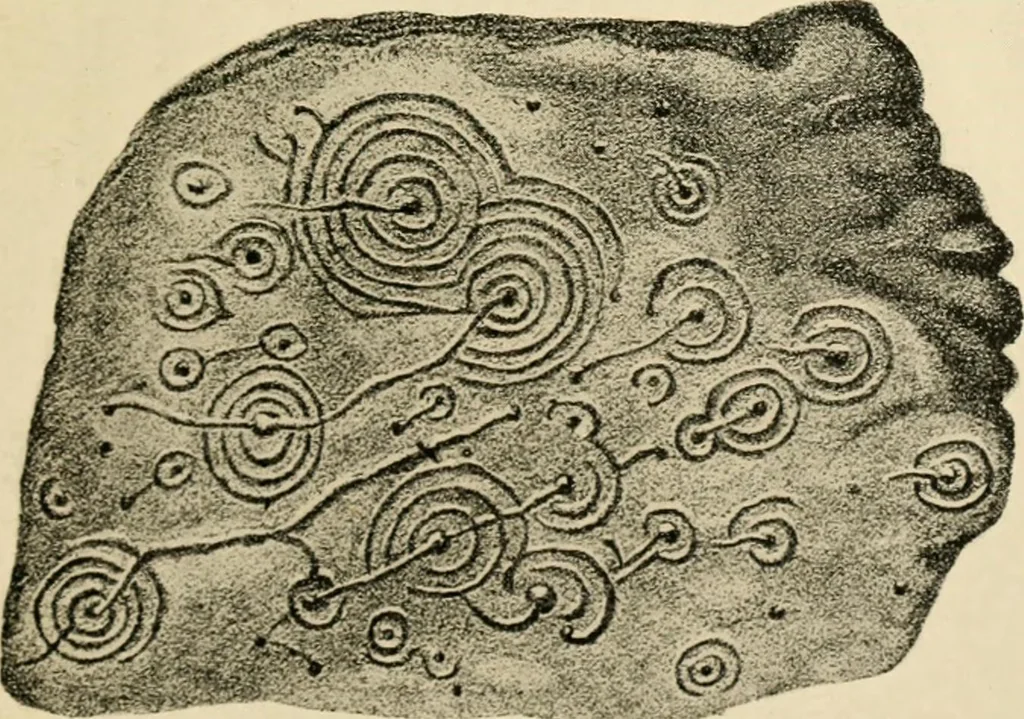 An illustration from Mazes and labyrinths : a general account of their history and developments, 1922, leaf 240