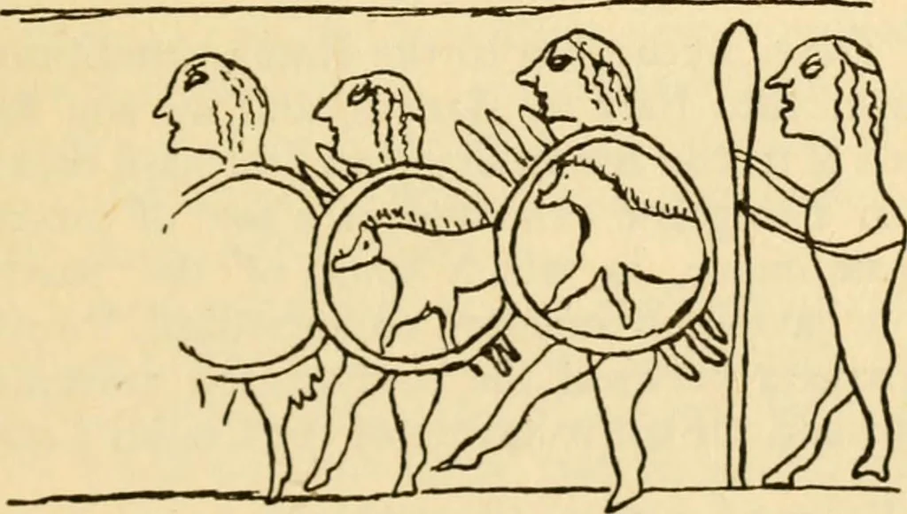 An illustration from Mazes and labyrinths : a general account of their history and developments, 1922, leaf 246