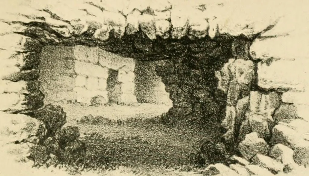 An illustration from Mazes and labyrinths : a general account of their history and developments, 1922, leaf 60