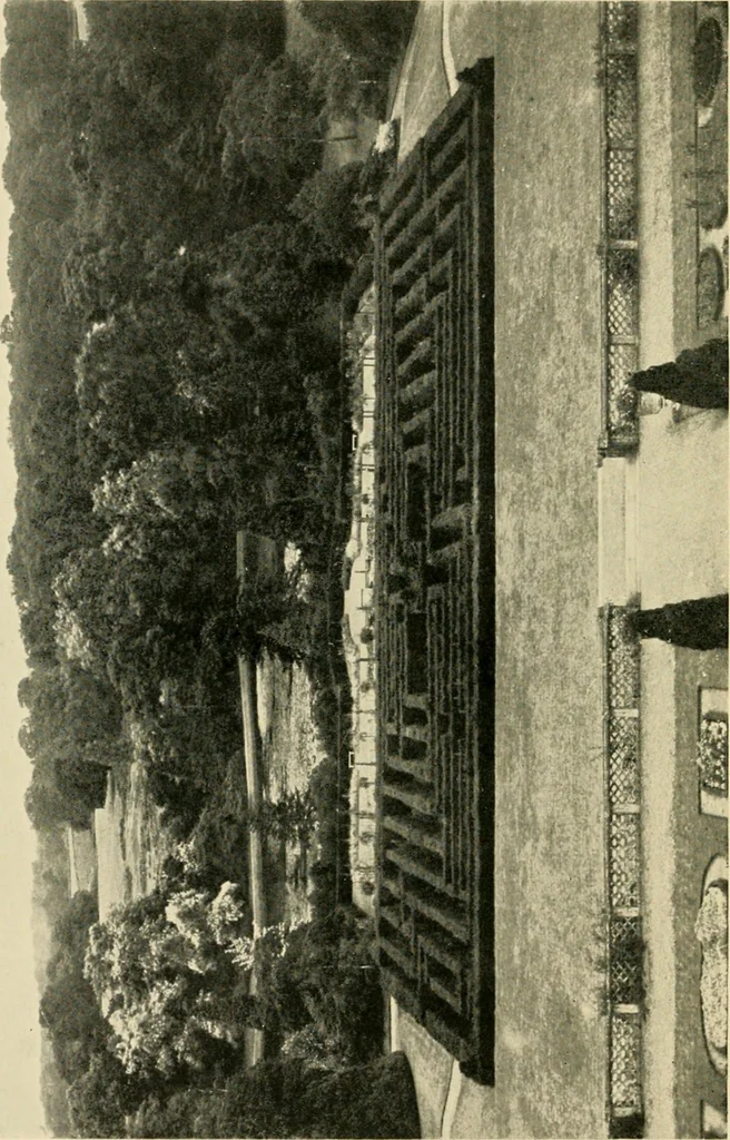 An illustration from Mazes and labyrinths : a general account of their history and developments, 1922, leaf 9