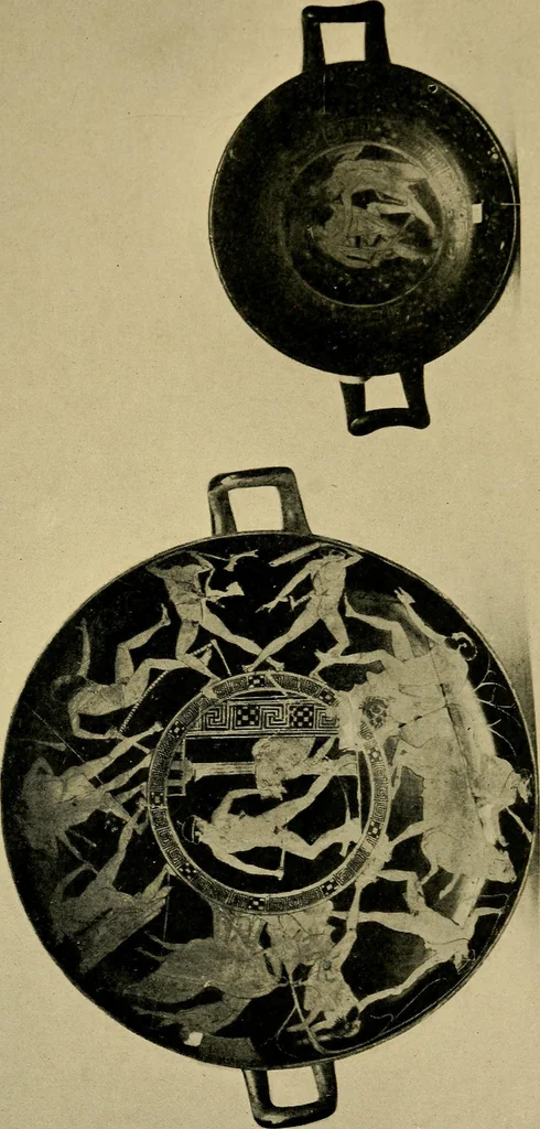 An illustration from Mazes and labyrinths; a general account of their history and developments, 1922, leaf 100