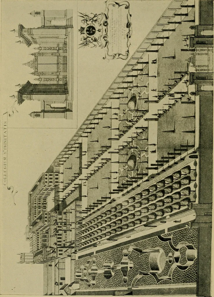 An illustration from Mazes and labyrinths; a general account of their history and developments, 1922, leaf 213