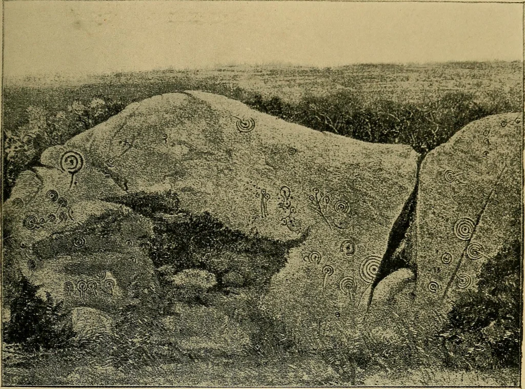 An illustration from Mazes and labyrinths; a general account of their history and developments, 1922, leaf 238