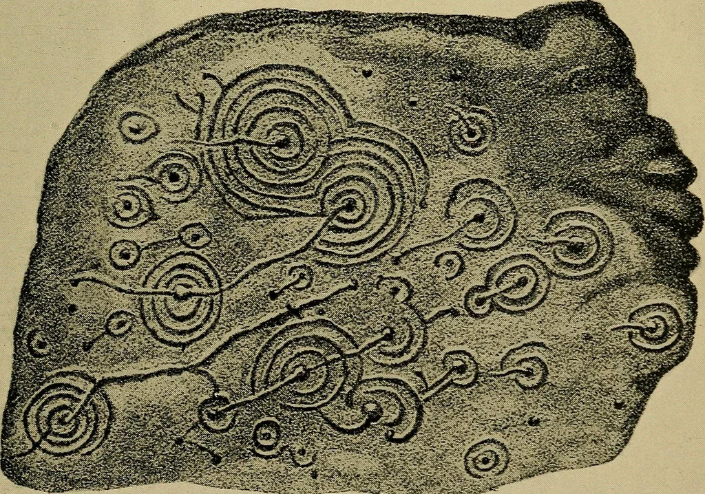 An illustration from Mazes and labyrinths; a general account of their history and developments, 1922, leaf 238