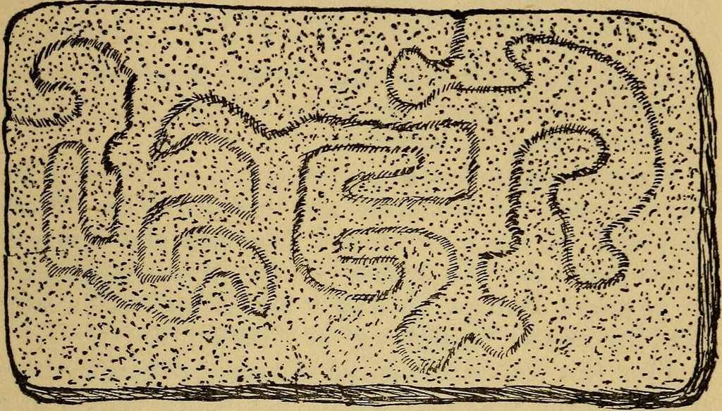 An illustration from Mazes and labyrinths; a general account of their history and developments, 1922, leaf 242