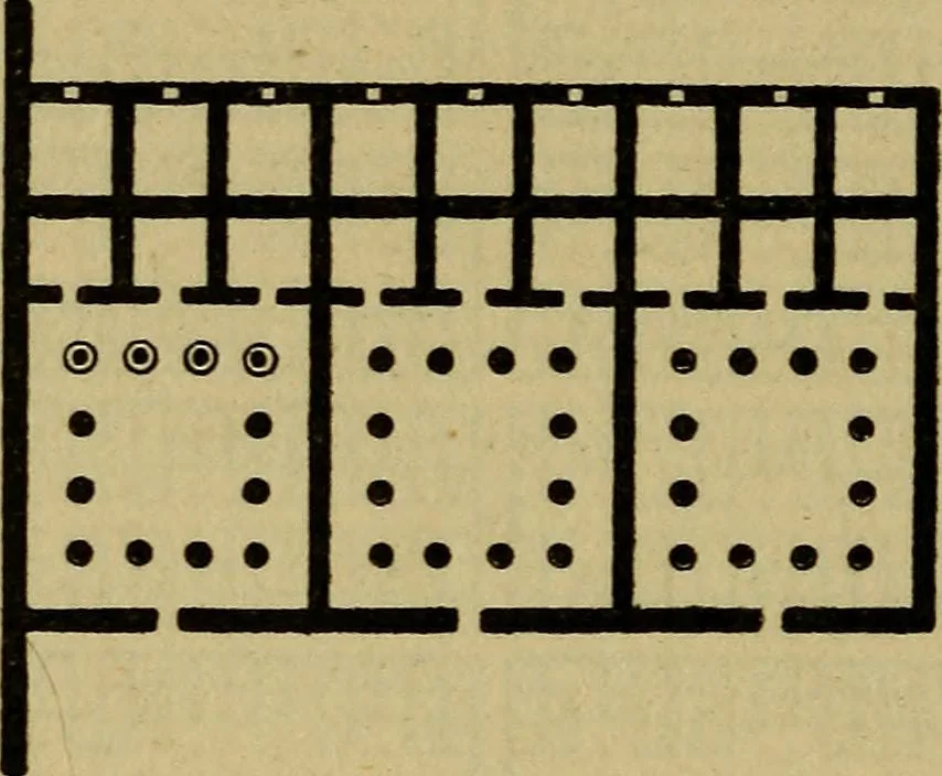 An illustration from Mazes and labyrinths; a general account of their history and developments, 1922, leaf 43