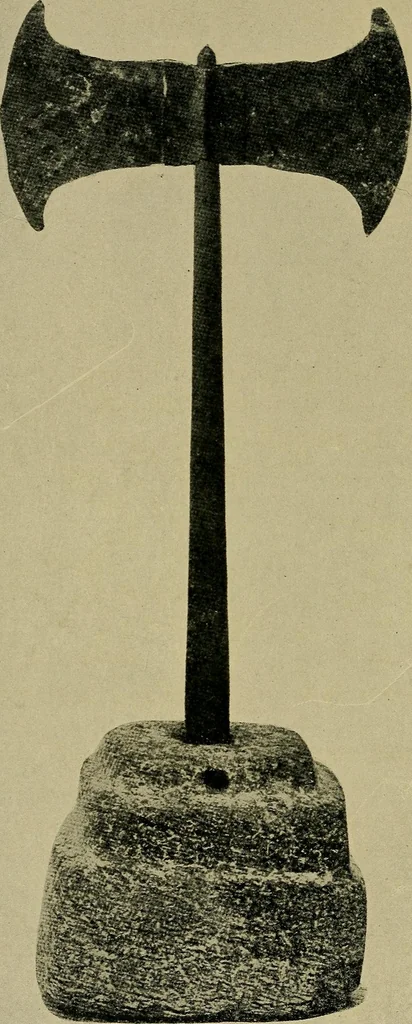 An illustration from Mazes and labyrinths; a general account of their history and developments, 1922, leaf 63
