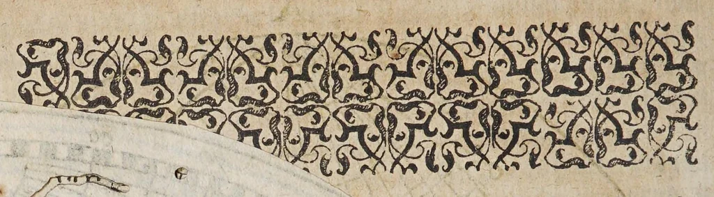 An illustration from M. Blundeuile his exercises, containing eight treatises, : the titles whereof are set downe in the next printed page: which treatises are verie necessarie to be read and learned of all yoong gentlemen that have not bene exercised in such disciplines, and yet are desirous to haue knowledge as well in cosmographie, astronomie, and geographie, as also in the arte of nauigation, in which arte it is impossible to profite without the helpe of these, or such like instructions., 1597, leaf 800