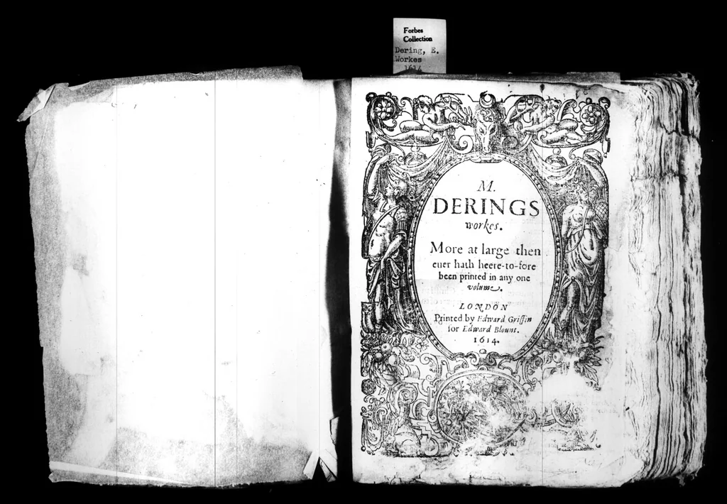 An illustration from M. Derings workes. More at large then euer hath heere-to-fore been printed in any one volume, 1614, leaf 1
