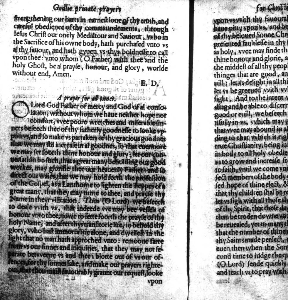 An illustration from [M. Derings workes. More at large then euer hath heere-to-fore been printed in any one volume, 1597, leaf 308