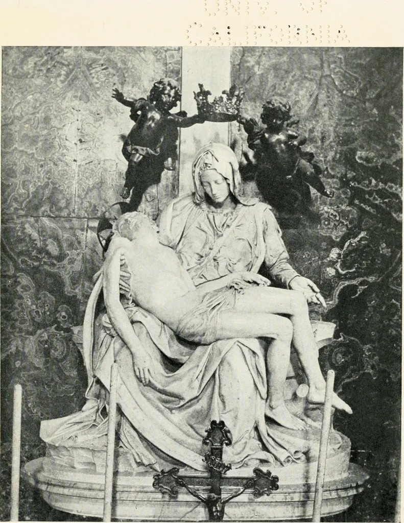 An illustration from The meaning of art, its nature, rôle, and value, 1913, leaf 232