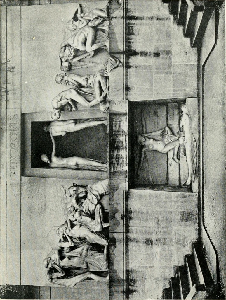 An illustration from The meaning of art, its nature, rôle, and value, 1913, leaf 266