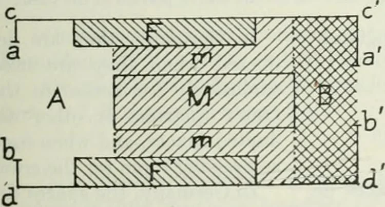 An illustration from Measurement of vessels for the Panama canal, 1913, leaf 540