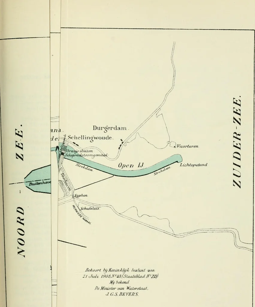 An illustration from Measurement of vessels for the Panama canal, 1913, leaf 670