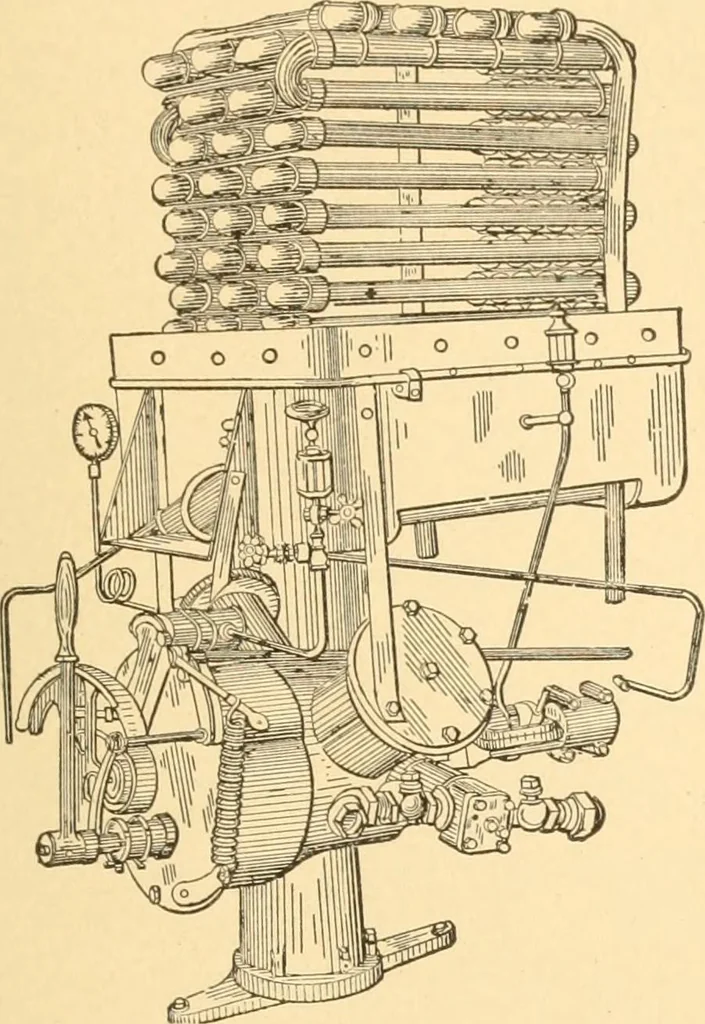 An illustration from Mechanical appliances, mechanical movements and novelties of construction; a complete work and a continuation, as a second volume, of the author's book entitled "Mechanical movements, powers and devices" ... including an explanatory chapter on the leading conceptions of perpetual motion existing during the past three centuries, 1910, leaf 116