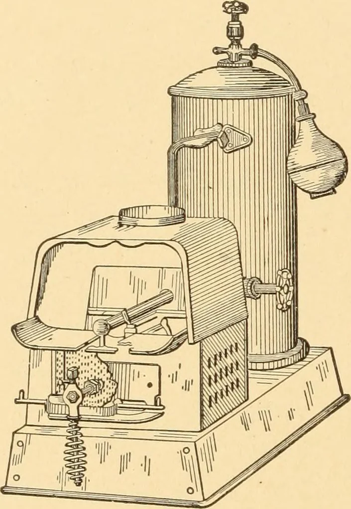 An illustration from Mechanical appliances, mechanical movements and novelties of construction; a complete work and a continuation, as a second volume, of the author's book entitled "Mechanical movements, powers and devices" ... including an explanatory chapter on the leading conceptions of perpetual motion existing during the past three centuries, 1910, leaf 161