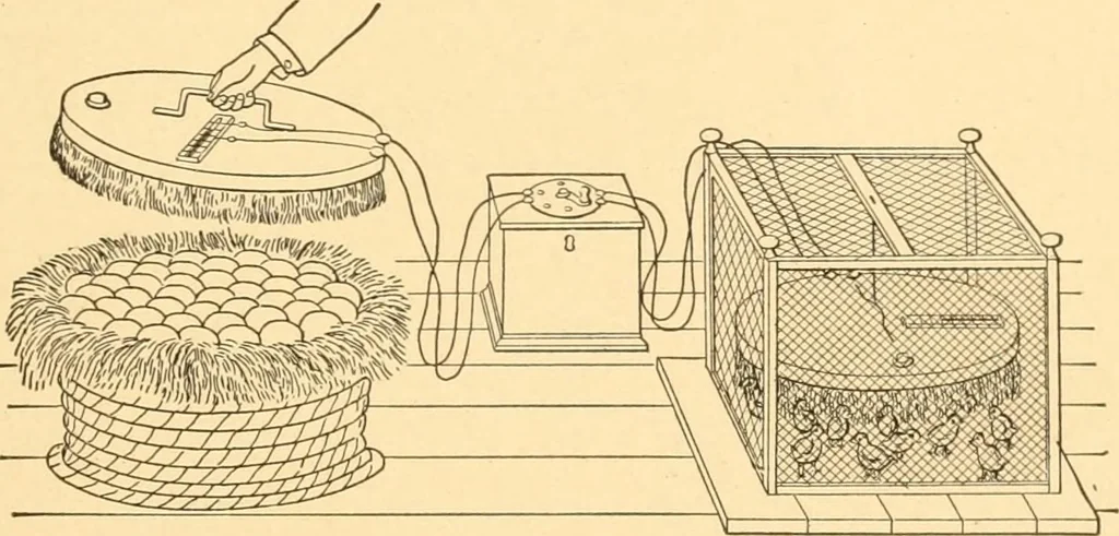 An illustration from Mechanical appliances, mechanical movements and novelties of construction; a complete work and a continuation, as a second volume, of the author's book entitled "Mechanical movements, powers and devices" ... including an explanatory chapter on the leading conceptions of perpetual motion existing during the past three centuries, 1910, leaf 176