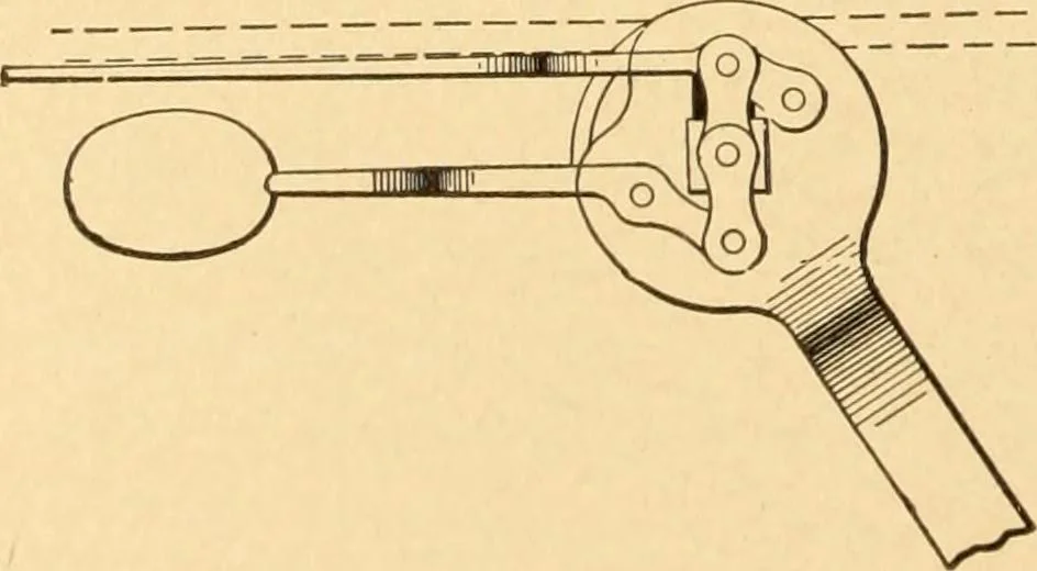 An illustration from Mechanical appliances, mechanical movements and novelties of construction; a complete work and a continuation, as a second volume, of the author's book entitled "Mechanical movements, powers and devices" ... including an explanatory chapter on the leading conceptions of perpetual motion existing during the past three centuries, 1910, leaf 181