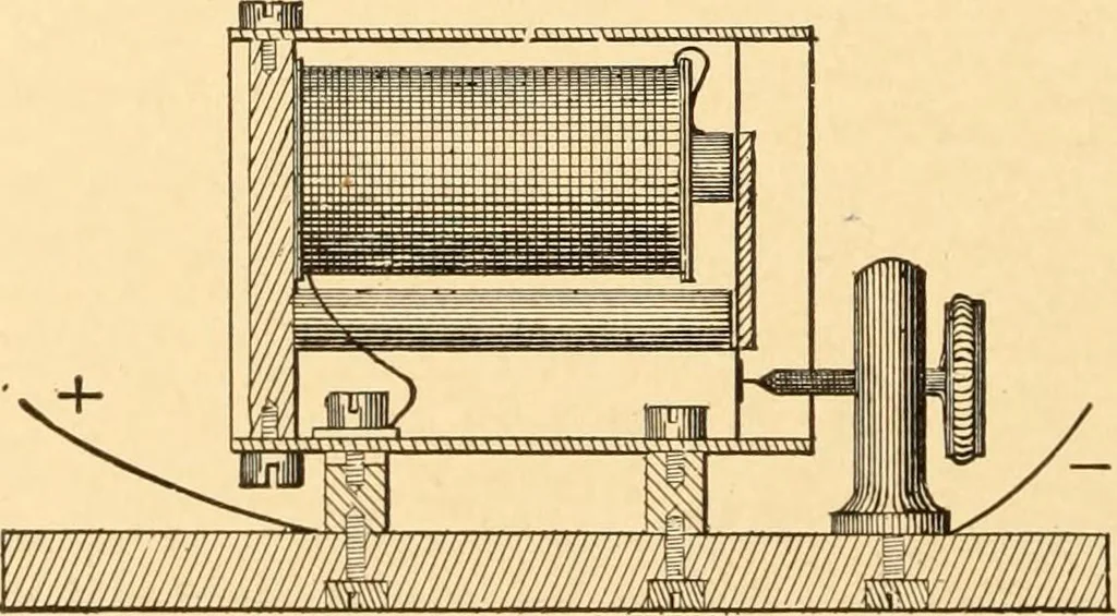 An illustration from Mechanical appliances, mechanical movements and novelties of construction; a complete work and a continuation, as a second volume, of the author's book entitled "Mechanical movements, powers and devices" ... including an explanatory chapter on the leading conceptions of perpetual motion existing during the past three centuries, 1910, leaf 185