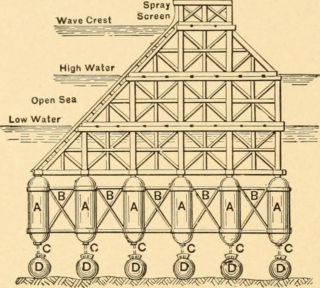 An illustration from Mechanical appliances, mechanical movements and novelties of construction; a complete work and a continuation, as a second volume, of the author's book entitled "Mechanical movements, powers and devices" ... including an explanatory chapter on the leading conceptions of perpetual motion existing during the past three centuries, 1910, leaf 207