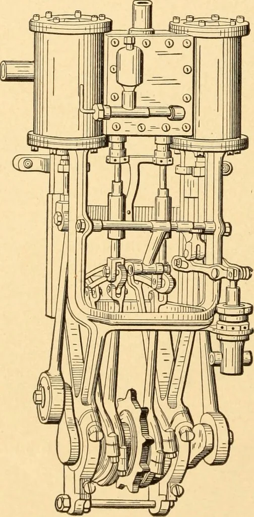 An illustration from Mechanical appliances, mechanical movements and novelties of construction; a complete work and a continuation, as a second volume, of the author's book entitled "Mechanical movements, powers and devices" ... including an explanatory chapter on the leading conceptions of perpetual motion existing during the past three centuries, 1910, leaf 215