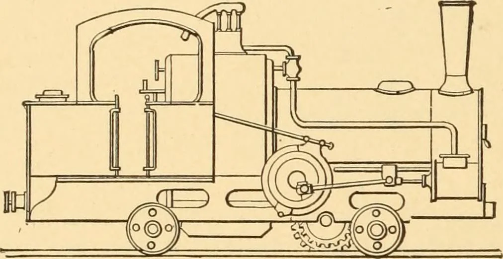 An illustration from Mechanical appliances, mechanical movements and novelties of construction; a complete work and a continuation, as a second volume, of the author's book entitled "Mechanical movements, powers and devices" ... including an explanatory chapter on the leading conceptions of perpetual motion existing during the past three centuries, 1910, leaf 225