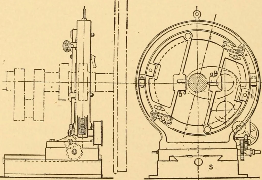An illustration from Mechanical appliances, mechanical movements and novelties of construction; a complete work and a continuation, as a second volume, of the author's book entitled "Mechanical movements, powers and devices" ... including an explanatory chapter on the leading conceptions of perpetual motion existing during the past three centuries, 1910, leaf 229