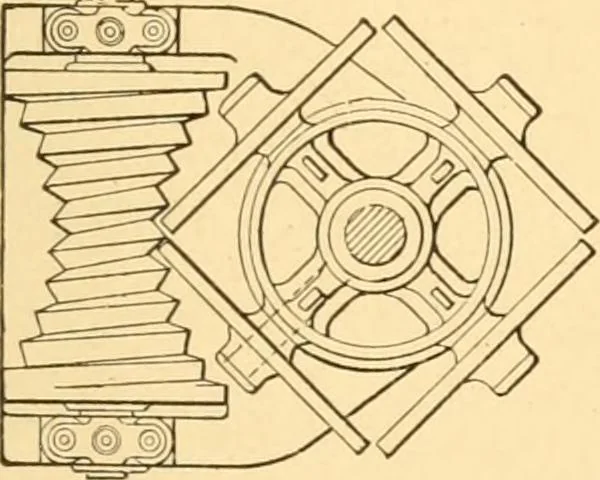 An illustration from Mechanical appliances, mechanical movements and novelties of construction; a complete work and a continuation, as a second volume, of the author's book entitled "Mechanical movements, powers and devices" ... including an explanatory chapter on the leading conceptions of perpetual motion existing during the past three centuries, 1910, leaf 234