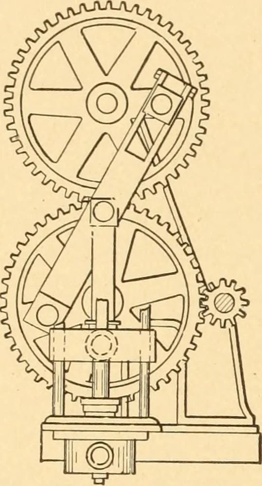 An illustration from Mechanical appliances, mechanical movements and novelties of construction; a complete work and a continuation, as a second volume, of the author's book entitled "Mechanical movements, powers and devices" ... including an explanatory chapter on the leading conceptions of perpetual motion existing during the past three centuries, 1910, leaf 237