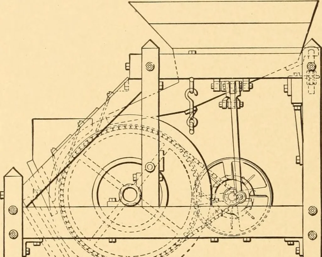 An illustration from Mechanical appliances, mechanical movements and novelties of construction; a complete work and a continuation, as a second volume, of the author's book entitled "Mechanical movements, powers and devices" ... including an explanatory chapter on the leading conceptions of perpetual motion existing during the past three centuries, 1910, leaf 279