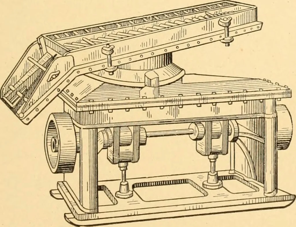 An illustration from Mechanical appliances, mechanical movements and novelties of construction; a complete work and a continuation, as a second volume, of the author's book entitled "Mechanical movements, powers and devices" ... including an explanatory chapter on the leading conceptions of perpetual motion existing during the past three centuries, 1910, leaf 280