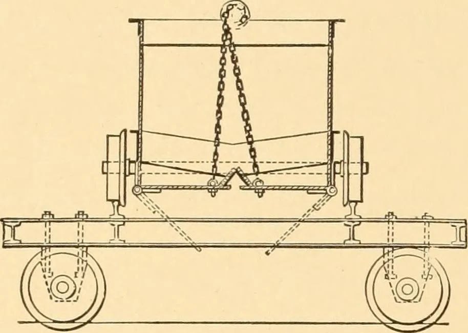 An illustration from Mechanical appliances, mechanical movements and novelties of construction; a complete work and a continuation, as a second volume, of the author's book entitled "Mechanical movements, powers and devices" ... including an explanatory chapter on the leading conceptions of perpetual motion existing during the past three centuries, 1910, leaf 281