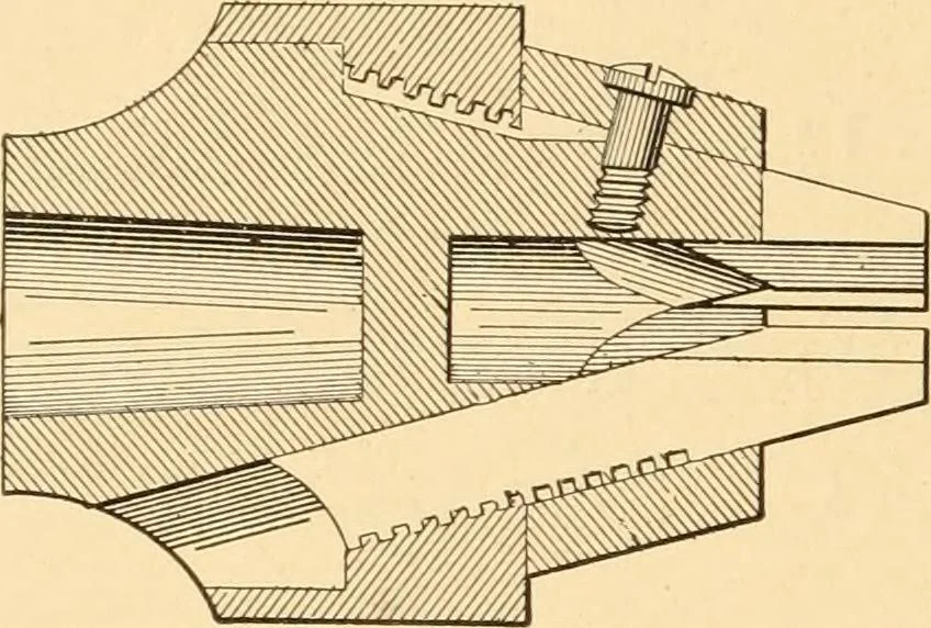 An illustration from Mechanical appliances, mechanical movements and novelties of construction; a complete work and a continuation, as a second volume, of the author's book entitled "Mechanical movements, powers and devices" ... including an explanatory chapter on the leading conceptions of perpetual motion existing during the past three centuries, 1910, leaf 289