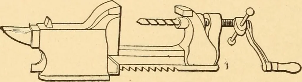 An illustration from Mechanical appliances, mechanical movements and novelties of construction; a complete work and a continuation, as a second volume, of the author's book entitled "Mechanical movements, powers and devices" ... including an explanatory chapter on the leading conceptions of perpetual motion existing during the past three centuries, 1910, leaf 289