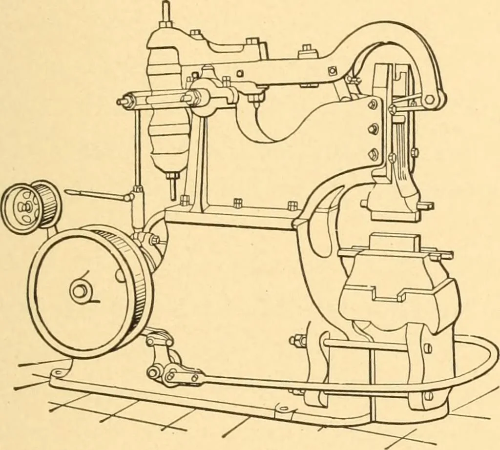 An illustration from Mechanical appliances, mechanical movements and novelties of construction; a complete work and a continuation, as a second volume, of the author's book entitled "Mechanical movements, powers and devices" ... including an explanatory chapter on the leading conceptions of perpetual motion existing during the past three centuries, 1910, leaf 294