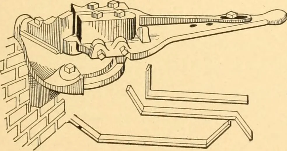 An illustration from Mechanical appliances, mechanical movements and novelties of construction; a complete work and a continuation, as a second volume, of the author's book entitled "Mechanical movements, powers and devices" ... including an explanatory chapter on the leading conceptions of perpetual motion existing during the past three centuries, 1910, leaf 294