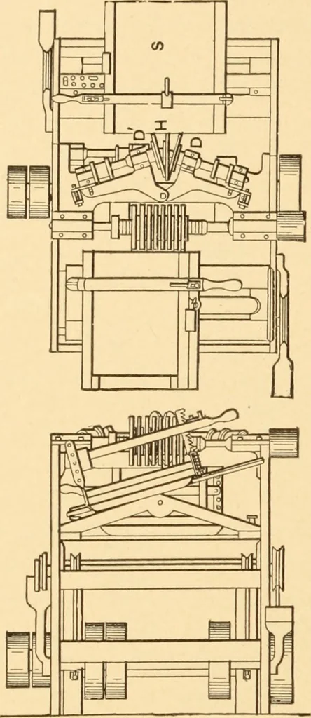 An illustration from Mechanical appliances, mechanical movements and novelties of construction; a complete work and a continuation, as a second volume, of the author's book entitled "Mechanical movements, powers and devices" ... including an explanatory chapter on the leading conceptions of perpetual motion existing during the past three centuries, 1910, leaf 303