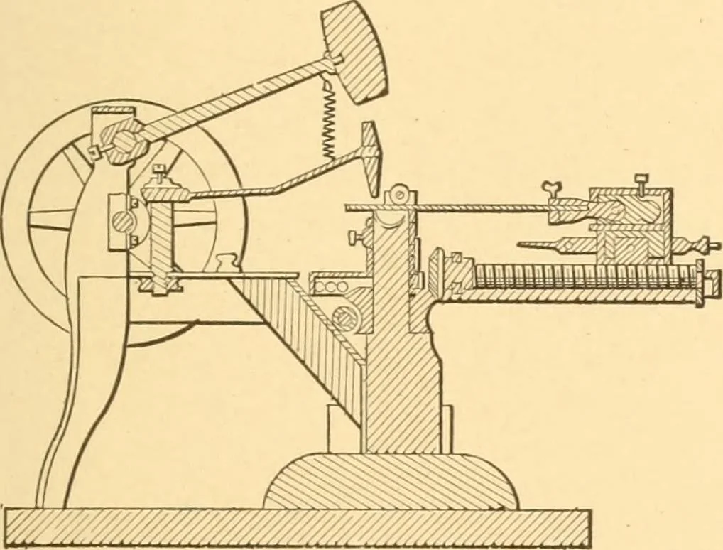 An illustration from Mechanical appliances, mechanical movements and novelties of construction; a complete work and a continuation, as a second volume, of the author's book entitled "Mechanical movements, powers and devices" ... including an explanatory chapter on the leading conceptions of perpetual motion existing during the past three centuries, 1910, leaf 306