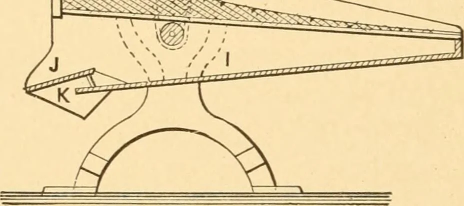 An illustration from Mechanical appliances, mechanical movements and novelties of construction; a complete work and a continuation, as a second volume, of the author's book entitled "Mechanical movements, powers and devices" ... including an explanatory chapter on the leading conceptions of perpetual motion existing during the past three centuries, 1910, leaf 313