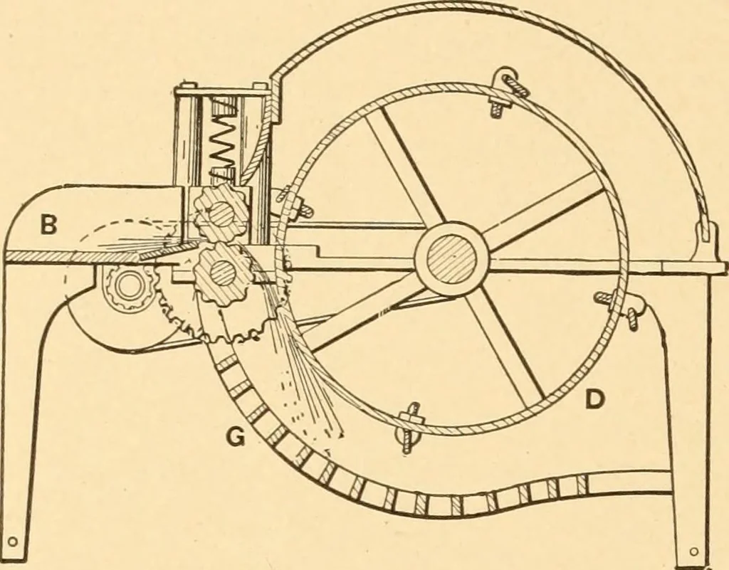 An illustration from Mechanical appliances, mechanical movements and novelties of construction; a complete work and a continuation, as a second volume, of the author's book entitled "Mechanical movements, powers and devices" ... including an explanatory chapter on the leading conceptions of perpetual motion existing during the past three centuries, 1910, leaf 315