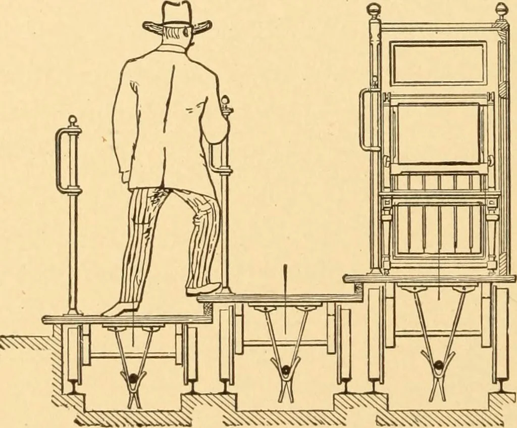 An illustration from Mechanical appliances, mechanical movements and novelties of construction; a complete work and a continuation, as a second volume, of the author's book entitled "Mechanical movements, powers and devices" ... including an explanatory chapter on the leading conceptions of perpetual motion existing during the past three centuries, 1910, leaf 335