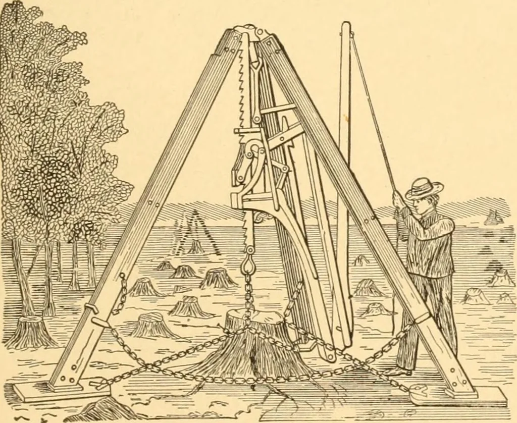 An illustration from Mechanical appliances, mechanical movements and novelties of construction; a complete work and a continuation, as a second volume, of the author's book entitled "Mechanical movements, powers and devices" ... including an explanatory chapter on the leading conceptions of perpetual motion existing during the past three centuries, 1910, leaf 340