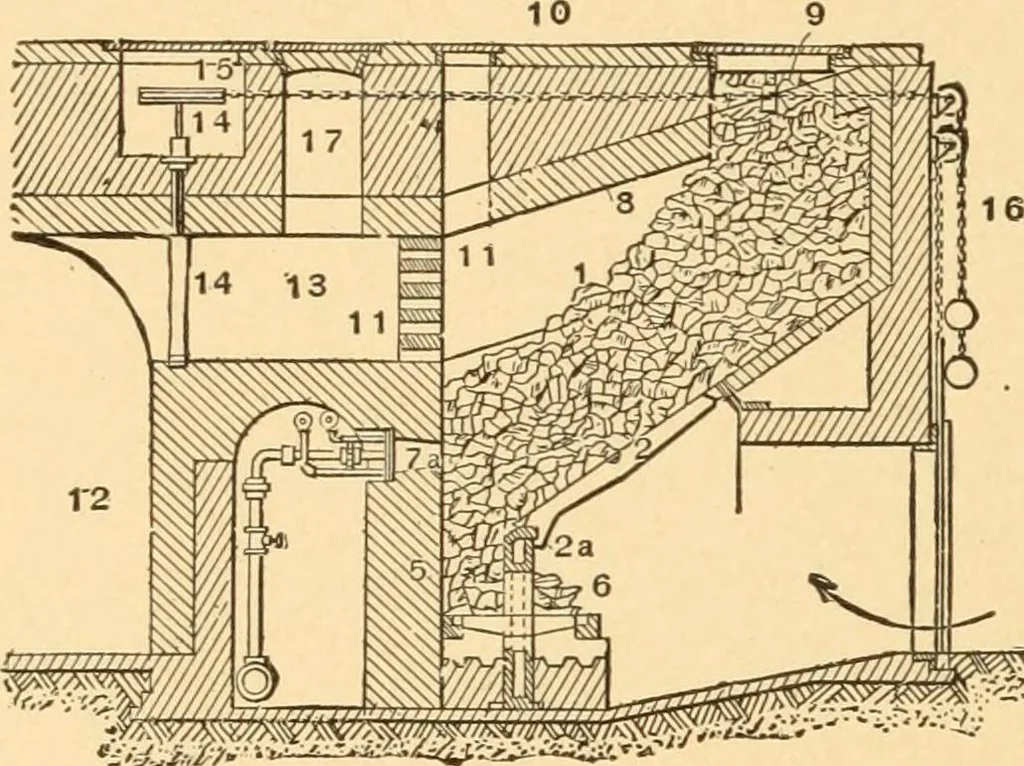 An illustration from Mechanical appliances, mechanical movements and novelties of construction; a complete work and a continuation, as a second volume, of the author's book entitled "Mechanical movements, powers and devices" ... including an explanatory chapter on the leading conceptions of perpetual motion existing during the past three centuries, 1910, leaf 347