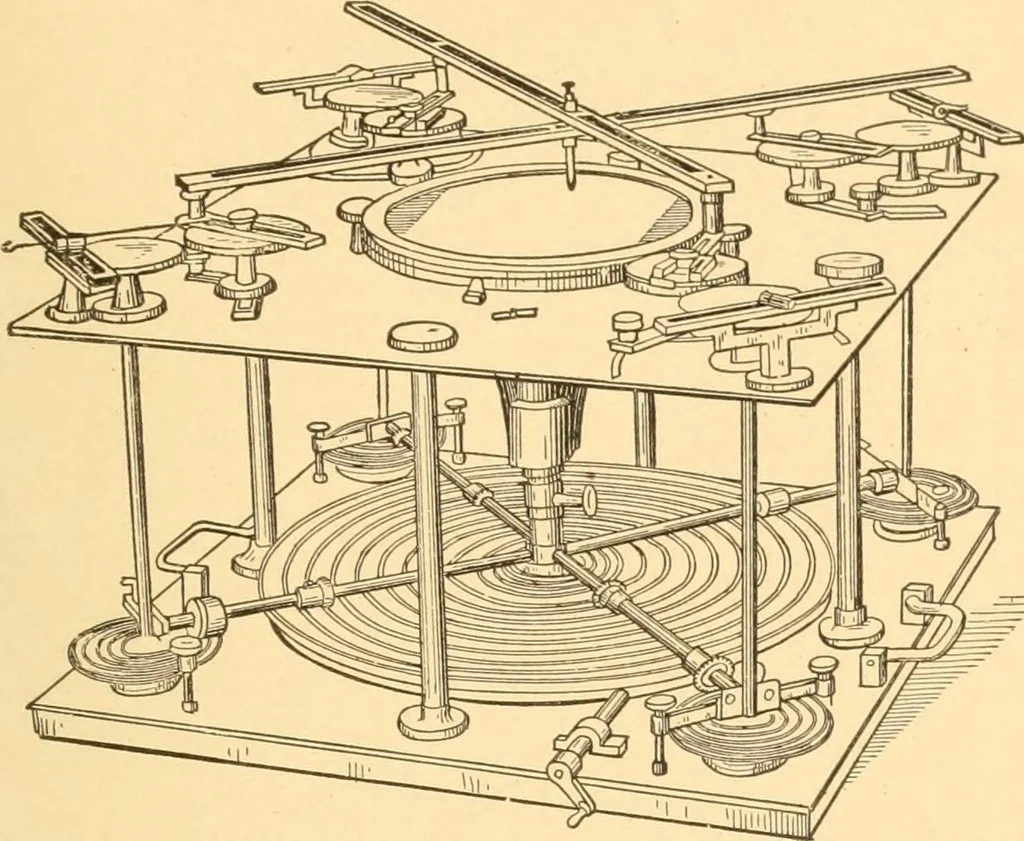 An illustration from Mechanical appliances, mechanical movements and novelties of construction; a complete work and a continuation, as a second volume, of the author's book entitled "Mechanical movements, powers and devices" ... including an explanatory chapter on the leading conceptions of perpetual motion existing during the past three centuries, 1910, leaf 362